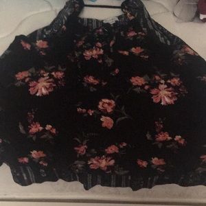 A cute flower designed blouse